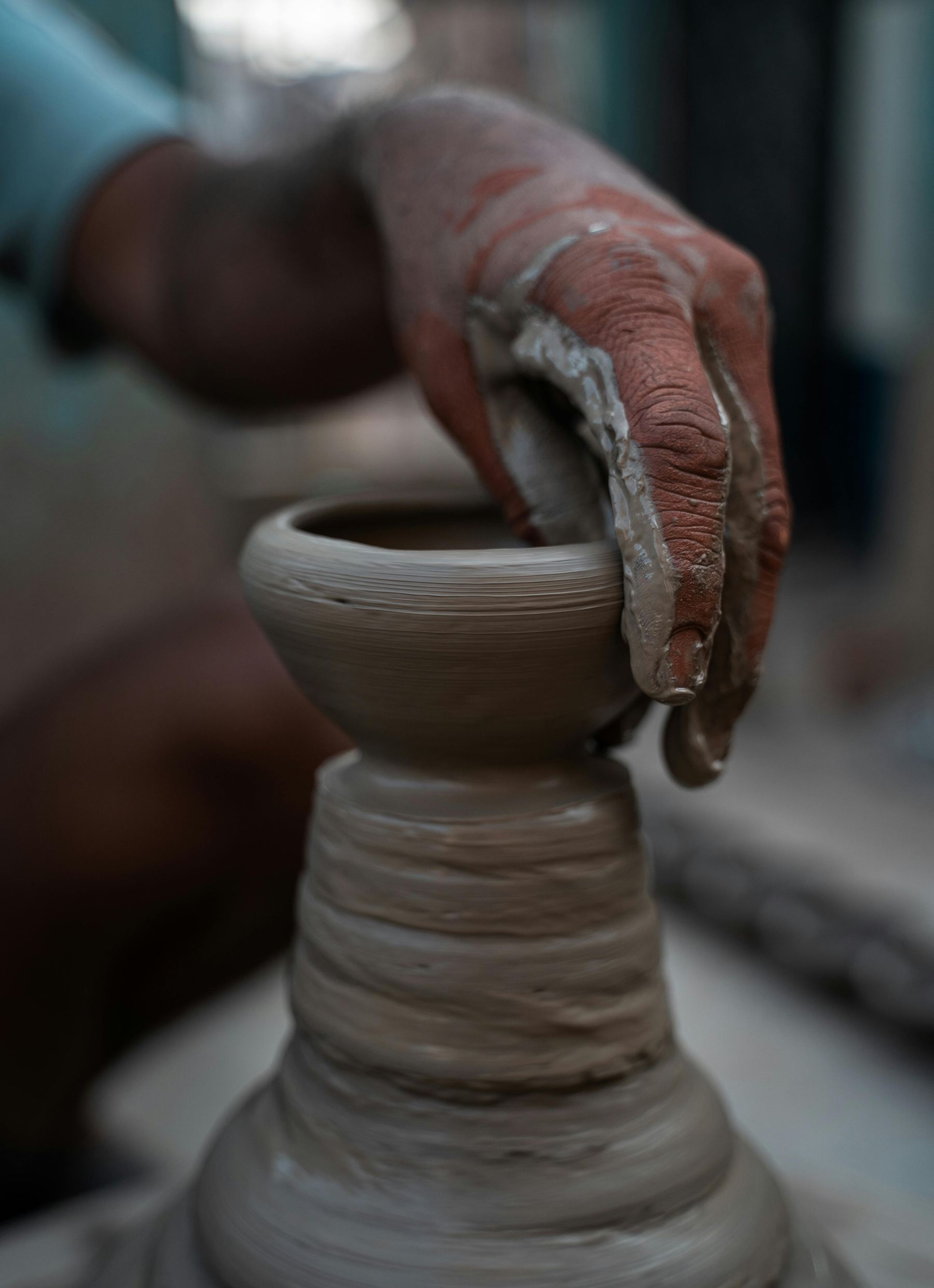Potter's hands
